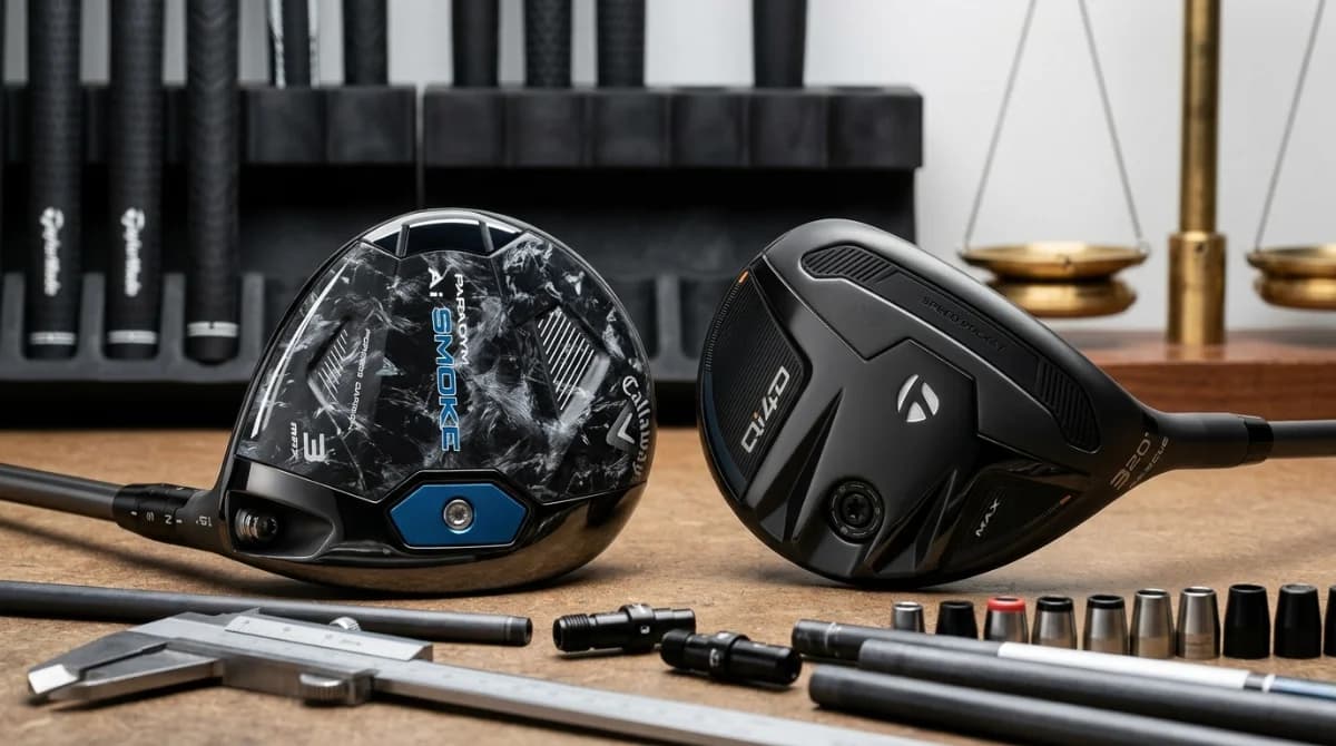 Battle of the Titanium Giants: Callaway Paradym AI Smoke Max vs. TaylorMade Qi4D Max