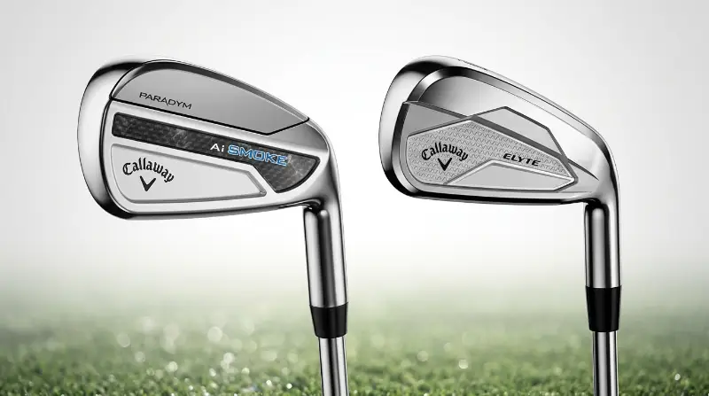 Callaway Paradym Ai Smoke Irons vs Elyte Irons: 2026 Comparison