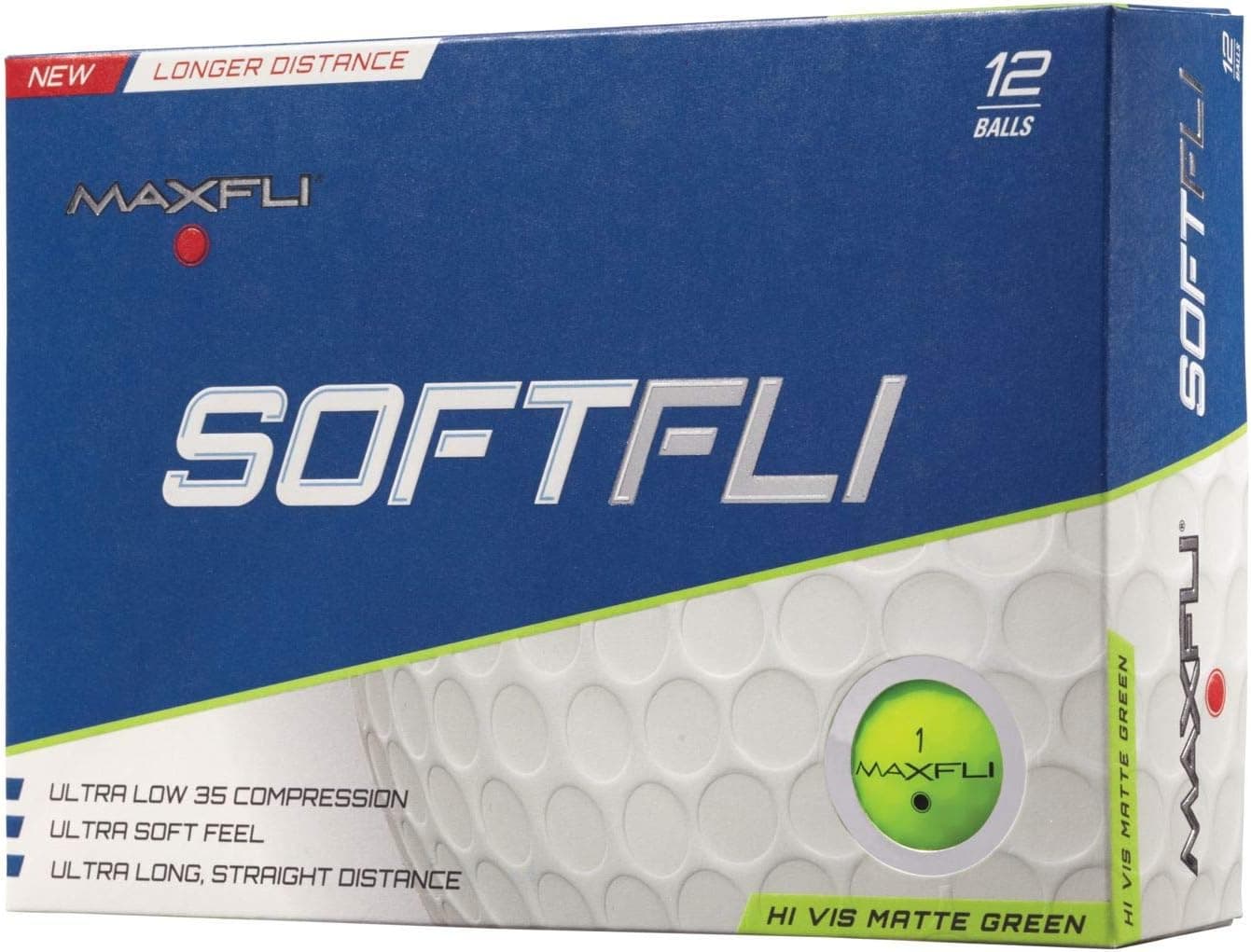 Maxfli SoftFli Matte Golf Balls