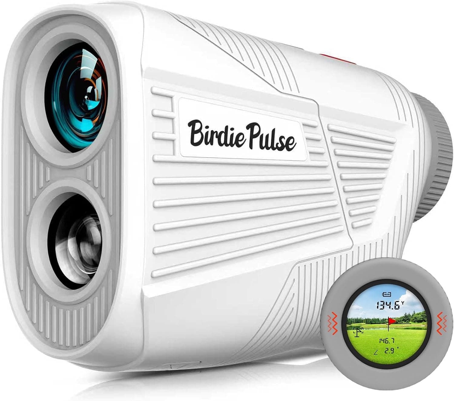 Golf Rangefinder with Slope & Magnet，1300 Yards Range Finder for Golf