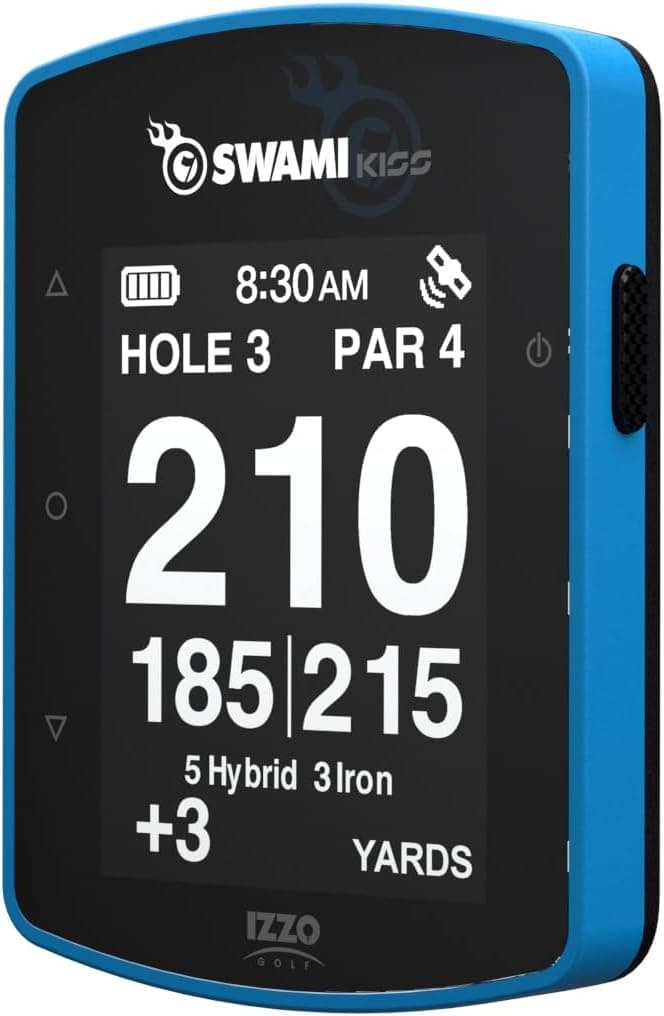 Swami KISS 2.0 Handheld Golf GPS Ragnefinder with Integrated Magnets