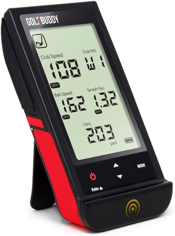 GOLFBUDDY Shot Mate Launch Monitor – Doppler Radar Golf Swing Analyzer