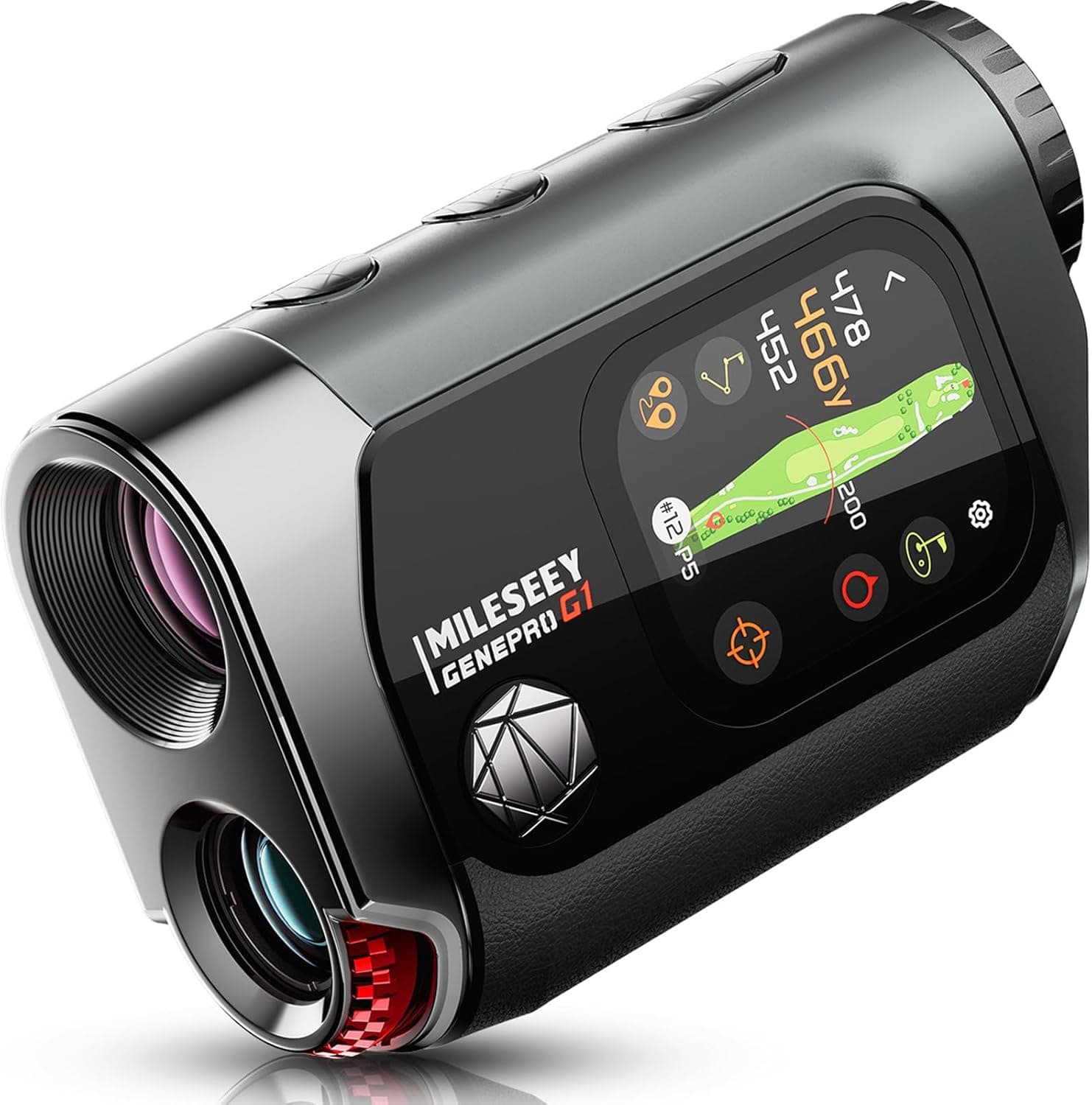 MILESEEY GenePro G1 Touchscreen & GPS Rangefinder with Slope, 43000+ Preloaded Courses